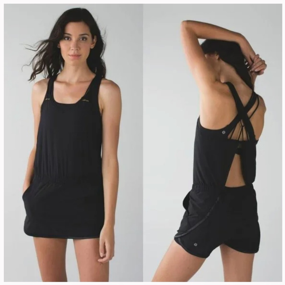 lululemon athletica Black Jumpsuit